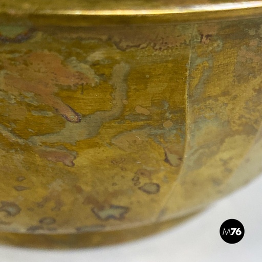 [2220000869] Servizio da macedonia in ottone, 1970 ca.