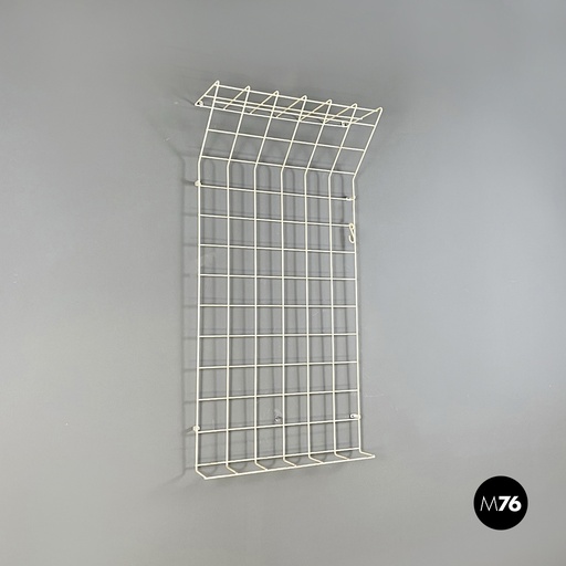 [2320003618] Appendiabiti con cappelliera in metallo, 1970 ca.