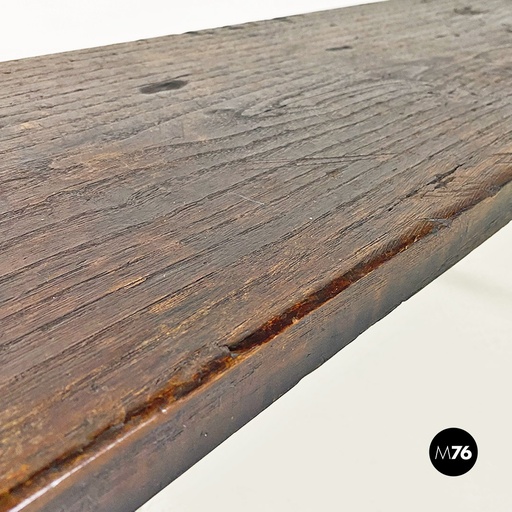 [2320003898] Panca rustica in legno, 1930 ca.