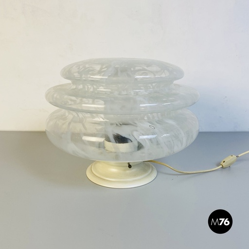 [2220001130] Lampada da tavolo in vetro 1960 ca.