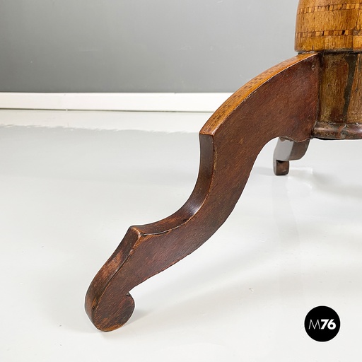 [2320004127] Tavolo da gioco con scacchiera in legno, 1900 ca.