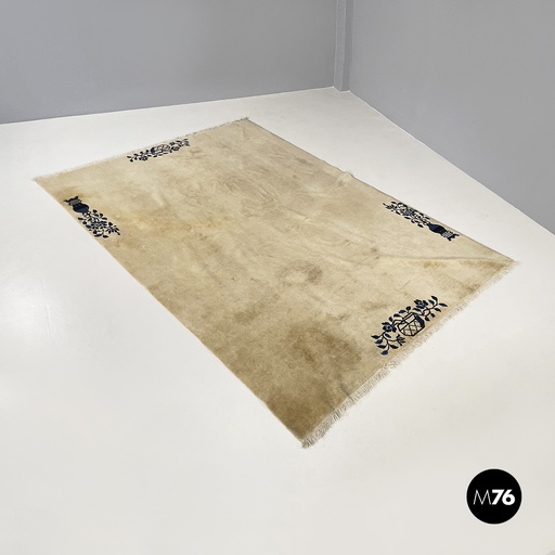 [2420004435] Tappeto con disegni floreali, 1900 ca.