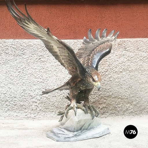 [2220001208] Aquila in porcellana di Fritz Heidenreich per Rosenthal, 1930 ca.