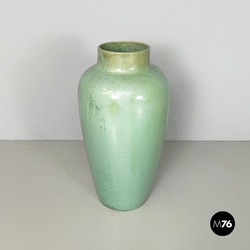 [2420004607] Vaso in ceramica verde di Guido Andlovitz, 1940 ca.