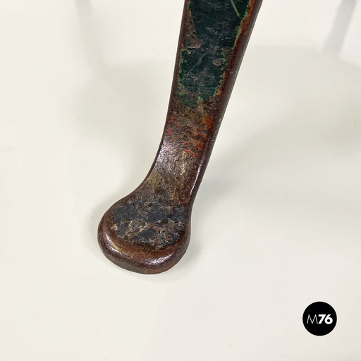 [2220001266] Poltrone in velluto viola, 1950 ca.