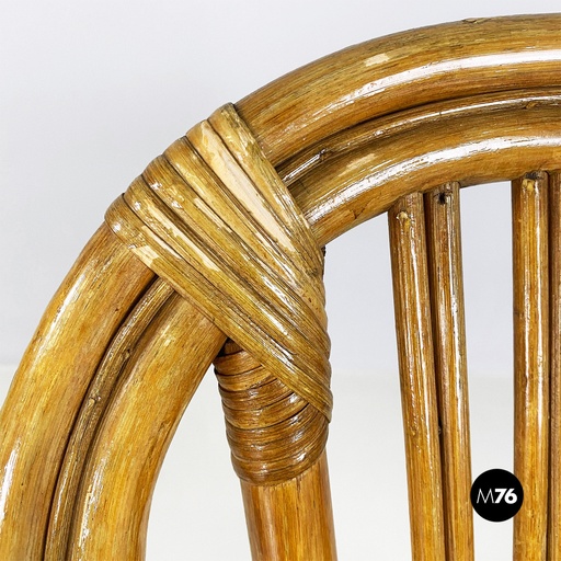 [2220001894] Poltrone in rattan, 1960 ca.