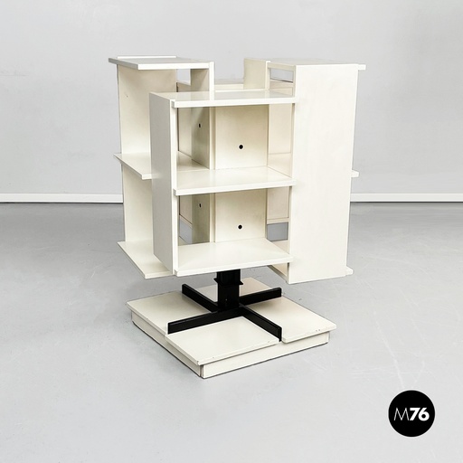 [2220002055] Libreria modulare girevole di Claudio Salocchi per Sormani, 1960 ca.