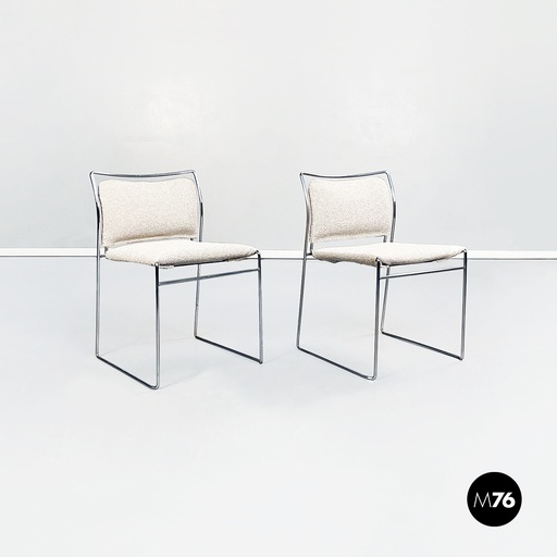 [2220001940] Sedie Tulu in boclè di Kazuhide Takahama per Cassina, 1968