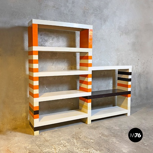 [2220002148] Libreria Brick System di De Pas, D’Urbino e Lomazzi, 1970 ca.