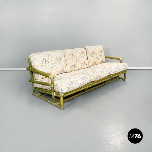 [2220002167] Divano di Lyda Levi per McGuire Company San Francisco, 1970 ca.