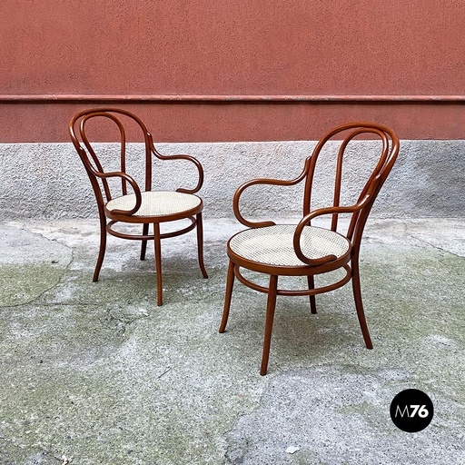 [2220000974] Sedie Thonet con braccioli, 1950 ca.