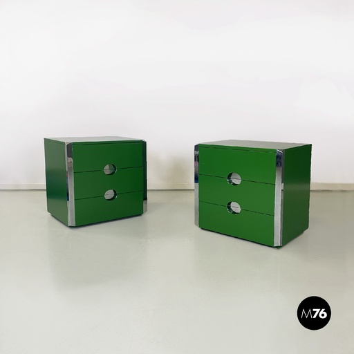 [2320004002] Comodini MB3 di Luigi Caccia Dominioni per Azucena, 1970 ca.