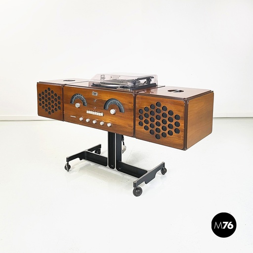 [2220003066] Radiofonografo RR126 e giradischi di Achille e Pier Giacomo Castiglioni per Brionvega, 1960 ca.