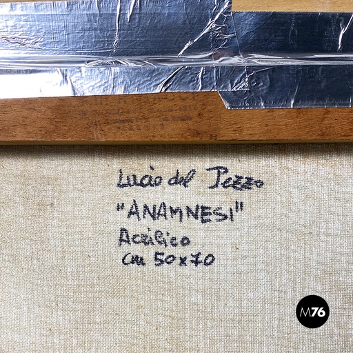 [2320003319] Quadro Anamnesi di Lucio Del Pezzo, 1970 ca.