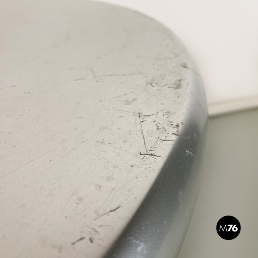 [2320003367] Tavoli da caffè in acciaio, 1980 ca.