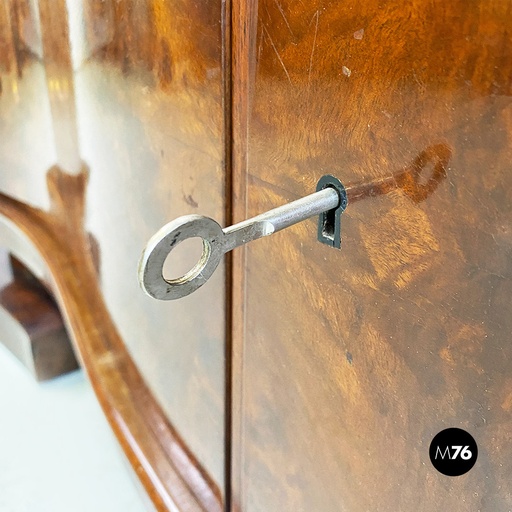 [2320003784] Credenza art deco in legno, 1930 ca.