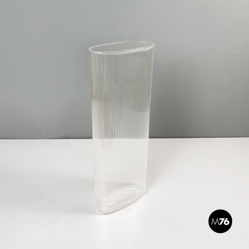 [2320003820] Vaso in vetro di Roberto Faccioli, 1990 ca.