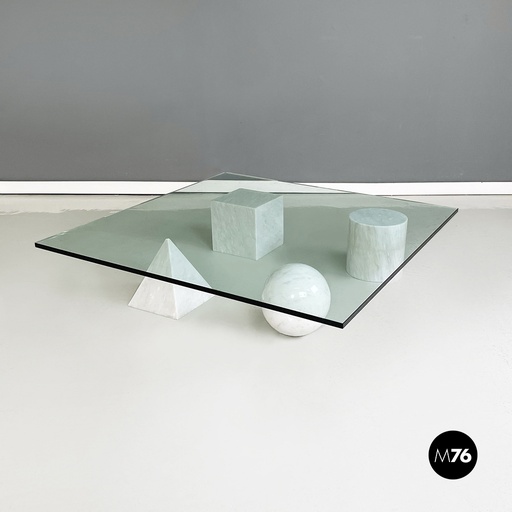 [2320003857] Tavolo da caffè Metafora di Massimo e Lella Vignelli per Casigliani, 1980 ca.
