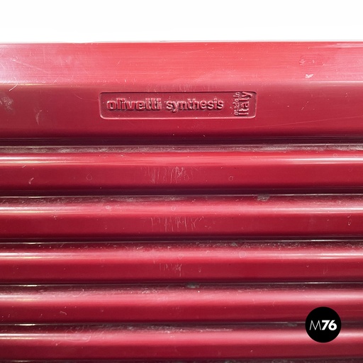 [2320004041] Cestino gettacarte di Ettore Sottsass per Olivetti Synthesis, 1970 ca.