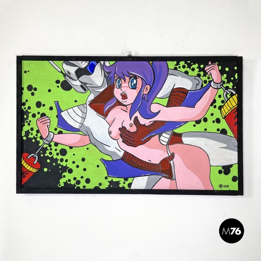 [2320004155] Quadro erotico di Gianni S99, 1990 ca.