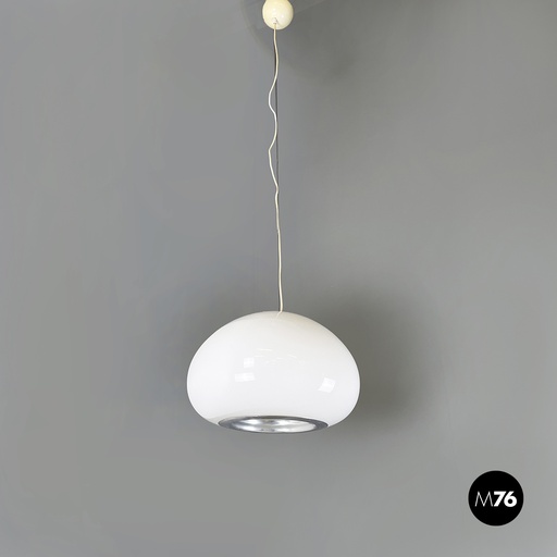 [2320004341] Lampadario Black and White di Achille e Piergiacomo Castiglioni per Flos, 1970 ca.