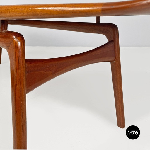 [2220001184] Tavolo da caffè Surfboard di Hovmand-Olsen per Mogens Kold, 1960 ca.