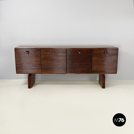 [2420004553] Sideboard in legno con quattro ante grissinate di Gio Ponti, 1940 ca.