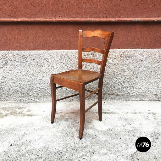 [2220001228] Sedia in legno, inizio 1900 ca.