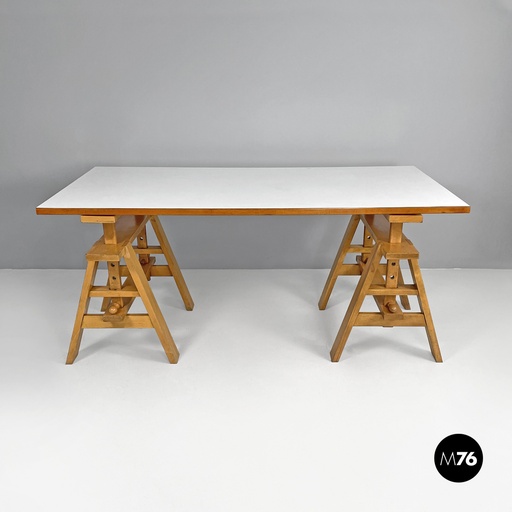 [2420004628] Tavolo da lavoro Leonardo di Achille Castiglioni per Zanotta, 1970 ca.