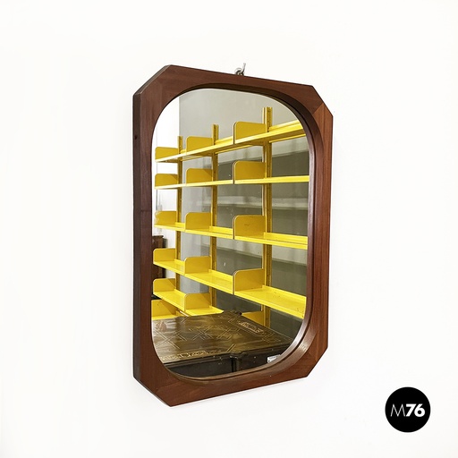 [2420004660] Specchio da parete in legno, 1960 ca.
