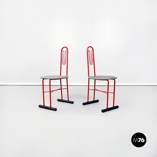 [2220001495] Sedie Aloha di Molteni e Consonni, 1980 ca.