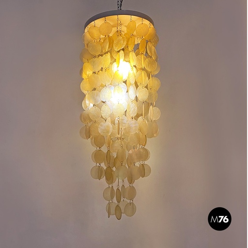 [2220001825] Lampadario a cascata, 1970 ca 