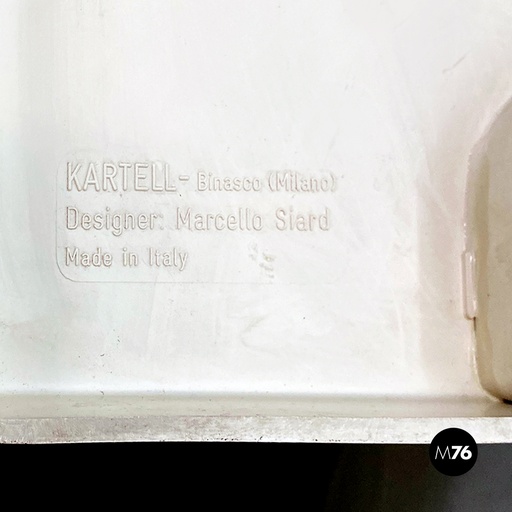 [2220001877] Lampada da terra in metallo con molla, 1980 ca.