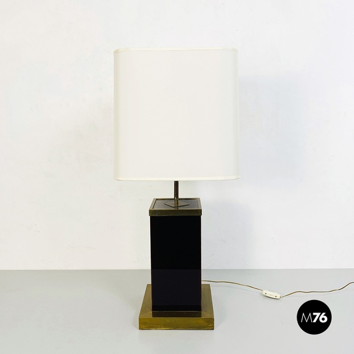 [2220001976] Lampada da tavolo plexiglass, 1970 ca.