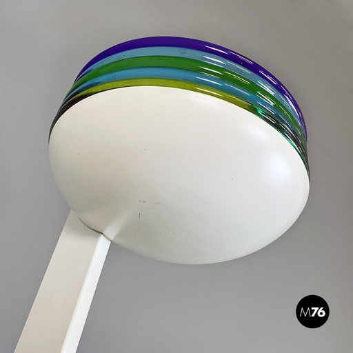 [2220002615] Lampada con vetro colorato, 1980 ca.
