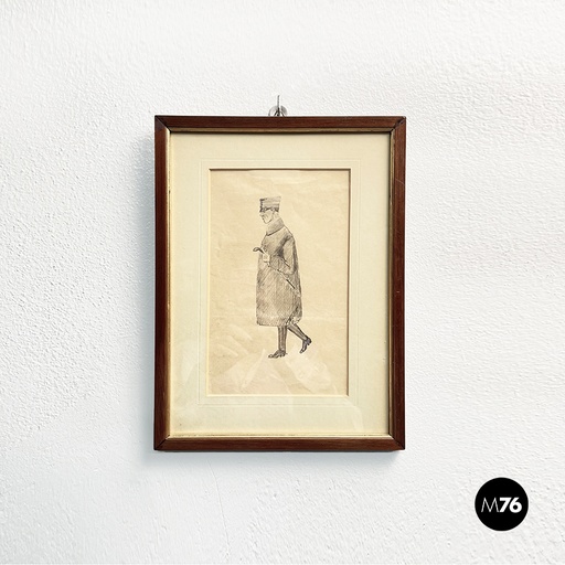 [2220002993] Disegno a matita su carta, 1900 ca.