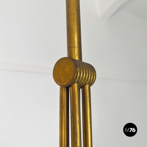 [2220002962] Lampadario in ottone a quattro luci, 1930 ca.