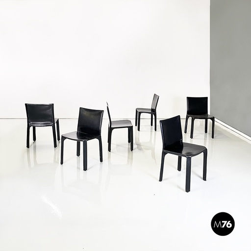 [2220002975] Sedie mod. CAB 412 di Mario Bellini per Cassina, 1977