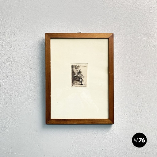 [2220002992] Stampa ad incisione ad acquaforte, 1800 ca.