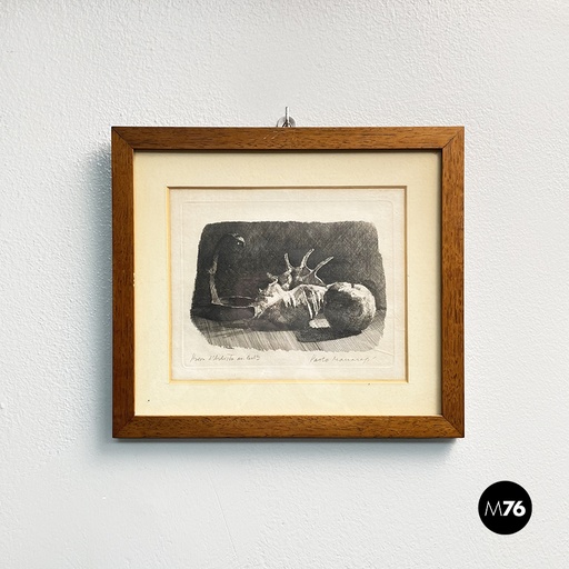 [2220002995] Stampa litografica di Paolo Manaresi, 1980 ca.