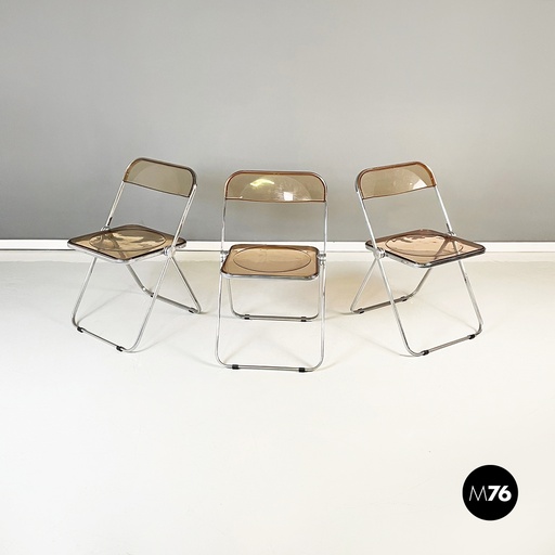 [2220003161] Sedie mod. Plia di Giancarlo Piretti per Anonima Castelli, 1970 ca.